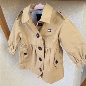 Tommy Hilfiger Kids Tan Raincoat